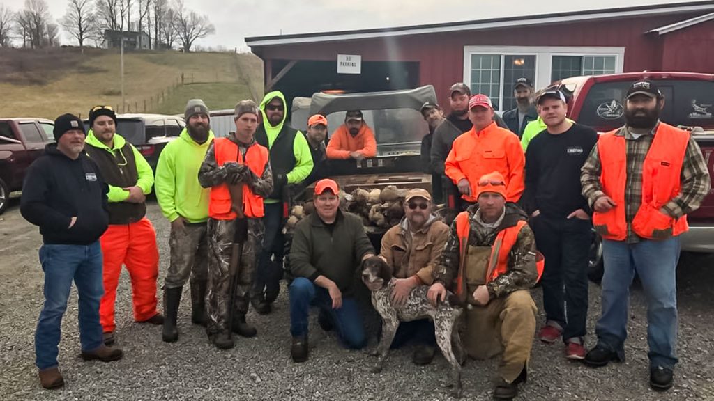 employment fun on the treton pheasant-hunt